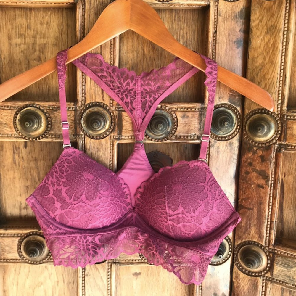 Pink, Victoria Secret's lace bra in perfect condit